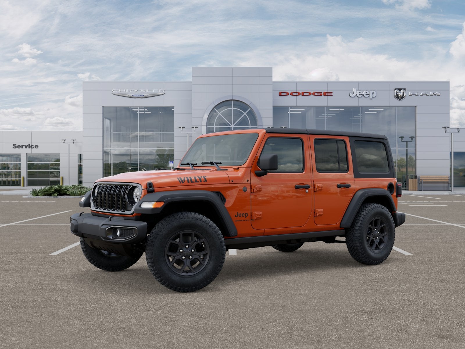 2025 Jeep Wrangler WRANGLER 4-DOOR WILLYS